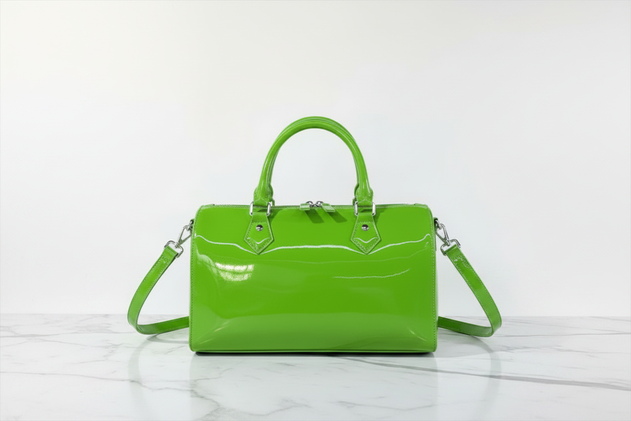 Outside Recovery Bag Apple Green luxury staged photo
