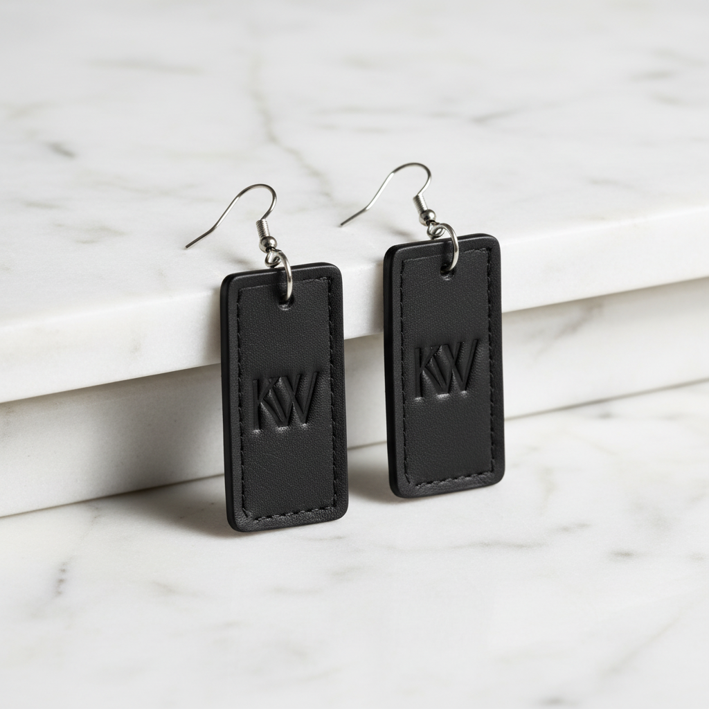 Signature Leather Dangles Medium